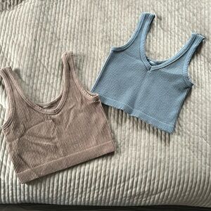 Women’s Basic Crop Tank Tops